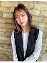 ビーハイブ 一番町店 アヴェダ(BEHIVE) ナチュラルベージュのフェイスフレーミング