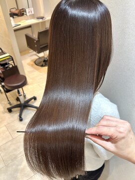ジーナ 船橋(Zina) 髪質改善×ショコラブラウン☆Zina　石井