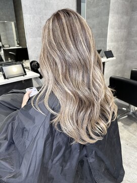 アンダーバーホワイト 鳳店(_WHITE) ☆ミルクティーバレイヤージュ☆