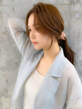 シーシンジュク 新宿南口(Sea shinjuku) 大人ガーリー×ブリーチなし◎前髪/顔周り×韓国ロング[新宿]