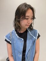 アローム(alom)&nbsp;ベージュインナー×デジタルパーマ