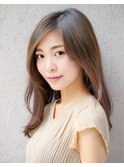 ツヤ感大人セミディ20代30代40代