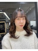 韓国レイヤー/韓国風/ボブ/髪質改善/黒髪/ブリーチなし〔池袋〕