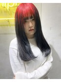 ルーツカラー/レッド/デザインカラー/学割U24/ハイトーン