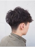 マッシュパーマ