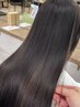 【stylist指名】カット＋シャキっとならない地毛風縮毛矯正