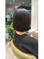 ルクール 上越店&nbsp;切りっぱなしボブ/20代30代40代50代