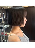 顔周りレイヤーボブ