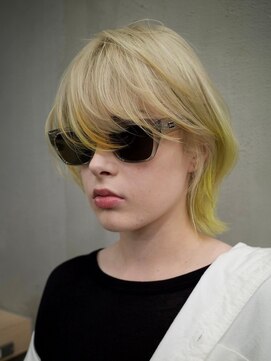 ギークス(GEEKS) 【GEEKS渋谷】ハイトーン/デザインカラー/ウルフカット/秋冬ヘア