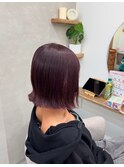 パープルカラー/ヴァイオレットカラー/SHEERalun新小岩店