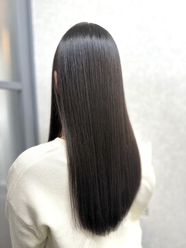 アノン エクラート 浦和店(Anon ECLART) 艶髪ストレート/髪質改善