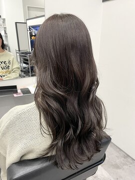 アルター(aL ter) 【ロング×オリーブブラウン】似合わせカット/林愛華