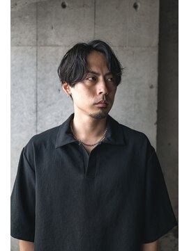 サップ 吹田店(Sup) 【Sup】センターパート/ニュアンスパーマ/メンズパーマ/メンズ