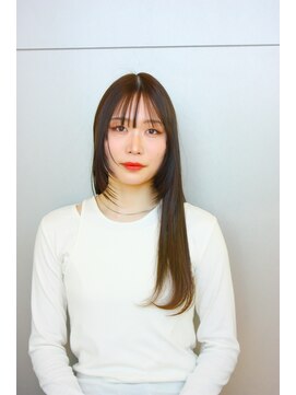 顔周りレイヤー＋オリーブブラウン