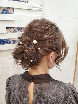 ラフューネ ヨコハマ(Raffune Yokohama) 大人シニヨン/Raffune yokohama 田中あずさ