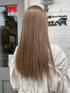 ヘアーアンドリラクゼーション ナスカ(Hair&Relaxation NazcA) ストレートロング