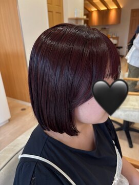 ポルカドット 豊橋店(Polkadot) ミニボブ◯レッド