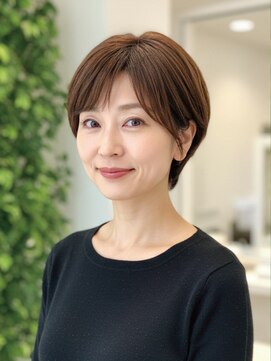 アイスタイル 戸坂店(I STYLE) 30-40代にオススメ★大人可愛いマッシュショート