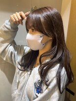 ピークアブー ワン(PEEK-A-BOO ONE)&nbsp;顔まわりカットチョコレートブラウンショコラブラウン