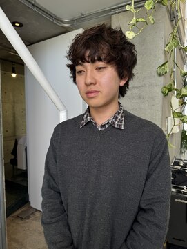 yosuke 癖毛風メンズナチュラルニュアンスパーマ