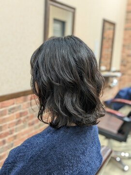 グレイス(gRace) コテ巻き風パーマ／ボブ