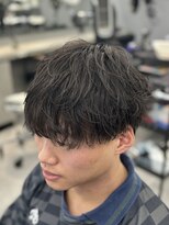 オーバルバイアピッシュ(OVARL by apish) シャドウパーマ/メンズパーマ/ニュアンスパーマ/メンズカット