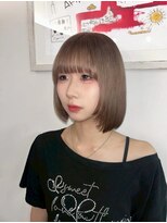 アフィナー 新宿(Afinar) ブリーチハイライト髪質改善ダブルカラーレイヤーカット/新宿駅