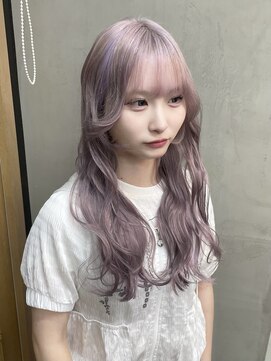 キイ ギンザ(k.e.y GINZA) ホワイトピンクパープル