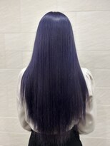 グランディールヘアデザイン(grandir hairdesign)&nbsp;ダークパープル！-Yurika-