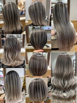 ペスカ 立川店(pesca)の写真/【HOT PEPPER Beauty AWARD 2025 BEST SALON 注目サロン選出】ダブルカラー・ハイライト・グラデ￥12500-◎