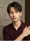 韓国風×こぼれバング×シャドウパーマ