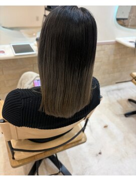 ミュミュ(mu-mu) イメチェン 4.9オリーブグレーグラデーション