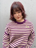 スリーアン(THREE ann.) ボブウェーブパーマ