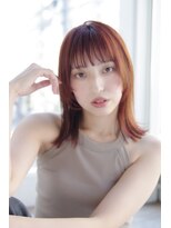 トップシェイプ(TOP SHAPE) 暖色ピンクブラウンボブ