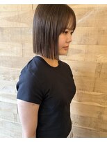 ドルセプラタ(Dulce plata) 【kaN.】切りっぱなしボブ×顎下2センチ×髪質改善ストレート
