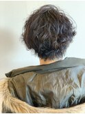 Gackt風無造作パーマ