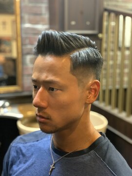 スレイ(SLAY) side part style