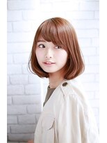 プティルカ ディーシー本店(PutiLuca D.C.)&nbsp;Aラインのナチュラルボブ