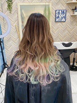 グローパルム(GrowPalm) グラデーションユニコーンカラー