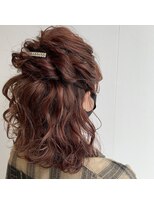美容室 アイディー i-dee&nbsp;ハーフアップセット