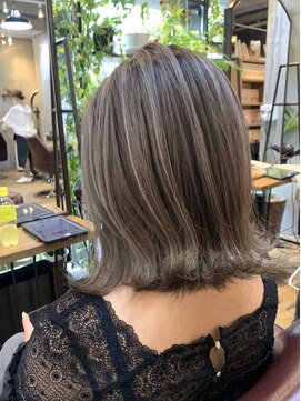 ロダット 横浜(LODAT by little) ショコラベージュ×バレイヤージュ【LODAT横浜】