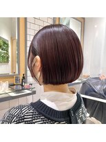 リンダバイネオリーブ 白楽店(Linda by neolive)&nbsp;ぱつっとミニボブのショコラベージュ