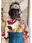 七五三 結婚式 卒業式 二次会 ヘアセット/ハーフアップ西新井65