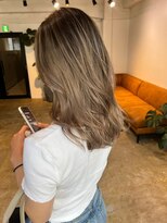 メリー オオサカ(Merly Osaka)&nbsp;大人オシャレ！中明度バレイヤージュ_natural brown beige_