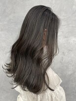 ラックスビー オオサカ  梅田茶屋町店(LUXBE OSAKA)&nbsp;大人可愛いグレージュロング/ハイライト