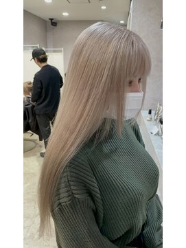 レガシーヘアーデザイン(Legacy hair design) ホワイトブロンド♪天神/今泉