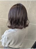 透明感カラー"グレージュ"