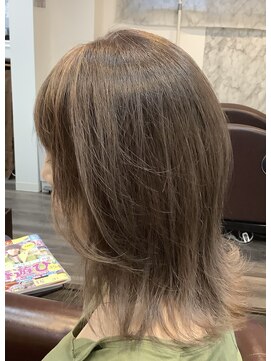 スイート(Sweet) ウルフボブ/アッシュグレージュ