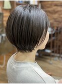 普通のショートボブ