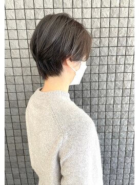 ベルプロッドバイアルター 千葉(bel. prod by aL-ter) グレージュカラー/シルキーベージュ/斜めバング[千葉駅]